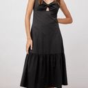 Rails  Maeve Poplin Black Sundress, Peep a Boo front, size Medium, B97, NWT, $87 Photo 4