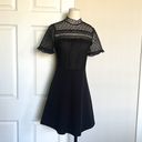 ZARA  Black Embroidery Mini Dress Photo 2