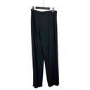 Joseph Ribkoff  Silky Wrinkle Free Black Flowy Pants Size 12 Photo 1