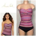 Anne cole  stripe Tankini set. NWT Photo 11