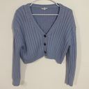 Garage Ribbed Cropped Sweater Photo 7