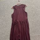 Old Navy Active Burgundy Jumpsuit Photo 4