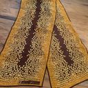 Anne Klein Vintage AK  Women Scarf Beige Print Silk Rectangular Photo 3