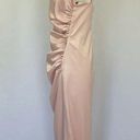 Laundry by Shelli Segal  Women's Formal Dress Size 12 Pink Satin Sleeveless Gown Photo 4