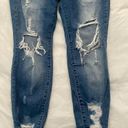 Cello Ms.  Light Wash Distressed very high waisted jeans size 14 Photo 6