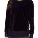 n:philanthropy  Felix Velvet Crew Sweatshirt: Velvet Black Photo 0