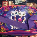 Lisa Frank Vintage  Bag Tote Kittens Zip Top Bright Colors Pink Purple Y2K Photo 1