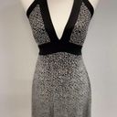 Xxi Geometric Halter V-Neck Tie Back Club Cocktail Dress Small Photo 1