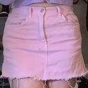 Brandy Melville Pink Mini Skirt Photo 0