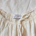 Sabo Skirt Boho Beach White Romper with Pockets Size S Photo 1