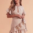 Tularosa NEW  Jenny Wrap Dress Ruffle Photo 3