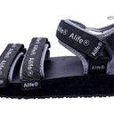 ma*rs Alife Reflective Logo Dad Sandal  Black Gray Unisex Size Women's 7.5 Men's 6 Photo 2