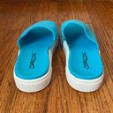 Comfortview  NWOT Turquoise Extra Wide Slide Sandals 7WW Photo 4