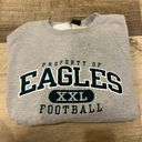 Eagles Crewneck Gray Size 2X Photo 2