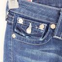 True Religion  Joey Dark Wash Flare Distressed Back Flap Pockets Jeans, Size 24 Photo 6