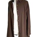 Cotton On  Body Organic Cotton Swim Cover Up Beach Shirt Chocolate Size XL NWT Photo 5