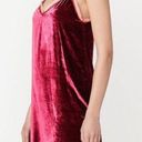 Marc Jacobs NWT  Pink Velvet Slip Dress Photo 3