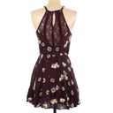 Kendall + Kylie  Maroon Floral Dress Photo 2