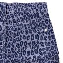 Anthropologie  | Blue Motif Cheetah Print Bermuda Shorts NWT Modest Size 27" Photo 7