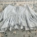 Free People linen baby doll top Photo 0
