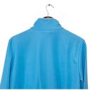 Sporty & Rich New Logo Print Zip Up Track Jacket Blue Womens Size Medium Photo 7