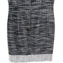 Karl Lagerfeld  Paris Tweed Dress Grey Black  Size 4 Photo 6