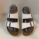 Birkenstock Arizona White Leather Sandals Size US 9 EU 40 Photo 0