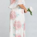 Show Me Your Mumu  Caitlin Ruffle Maxi Dress in Wedding Bells Floral XXS NWT Photo 2