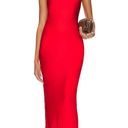 Revolve Red Halter Prom Dress Photo 0