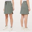 Lululemon Athletica Gray Sage On The Fly Skirt Size 4 Photo 2