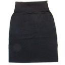 MM.LaFleur NWT  Harlem in Black Foldover Waist Stretch Knit Pencil Skirt 1+ Photo 0