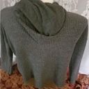 Urban Outfitters OUT FROM under small pull over waffle knit top gray 44 inches length Photo 2