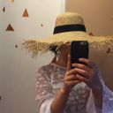 BP  straw large brim hat Photo 2