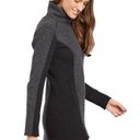 Kuhl  Kozet Long Women's Jacket Full Asymmetric Zip Fleece Grey Gray Large L Photo 1