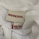 Merona 🌈 Women’s White Tank Top Size XS Photo 4