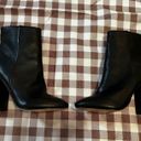 Black Heel Boots Size 5 Photo 0