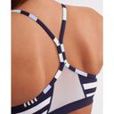 Lululemon  Flow Y Bra IV Discover Stripe White Deep Indigo Size 4 Photo 3