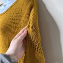 Knox Rose  Golden Yellow Soft Sweater Small Photo 1