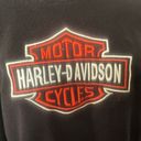 Harley Davidson  black and orange hoodie Photo 1