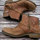 Teva  De‎ La Vina Delavina Brown Leather Ankle Boots Booties Women’s Size … Photo 2