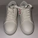 Nicole Miller New York Emily All White Lace Up Sneakers Size 8 New No box Photo 14