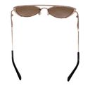 Oscar de la Renta Designer  Gold Cat Eye Aviator Sunglasses Jordana Summer Photo 3