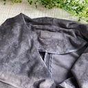 BLANK NYC Grey Velvet Zip Up Bomber Jacket Photo 5