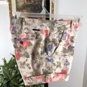 Dear John  Shorts Women's 26 Floral 4 Pockets Inseam Flat Front Pocket Preppy Photo 4