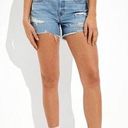 American Eagle Low Rise Tomgirl Denim Shorts Photo 0