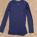 Lululemon Swiftly Tech Long Sleeve Blue Photo 1