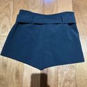 ZARA Black belted  shorts Photo 1