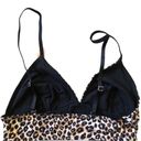 Forever 21  Flattering Comfortable Animal Print Adjustable Straps Bralette Small Photo 6