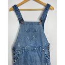 One Teaspoon ONE X  Hooligan Distressed Cropped Denim overalls size 28 Photo 3