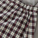 Vintage Company Collection Navy/Red Plaid Skort Multiple Size 16 Photo 4